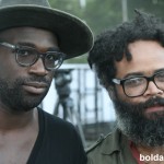 Kyp & Tunde of TVOTR backstage
