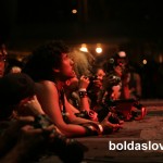 The photography pit before Erykah's set