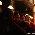 An attentive audience