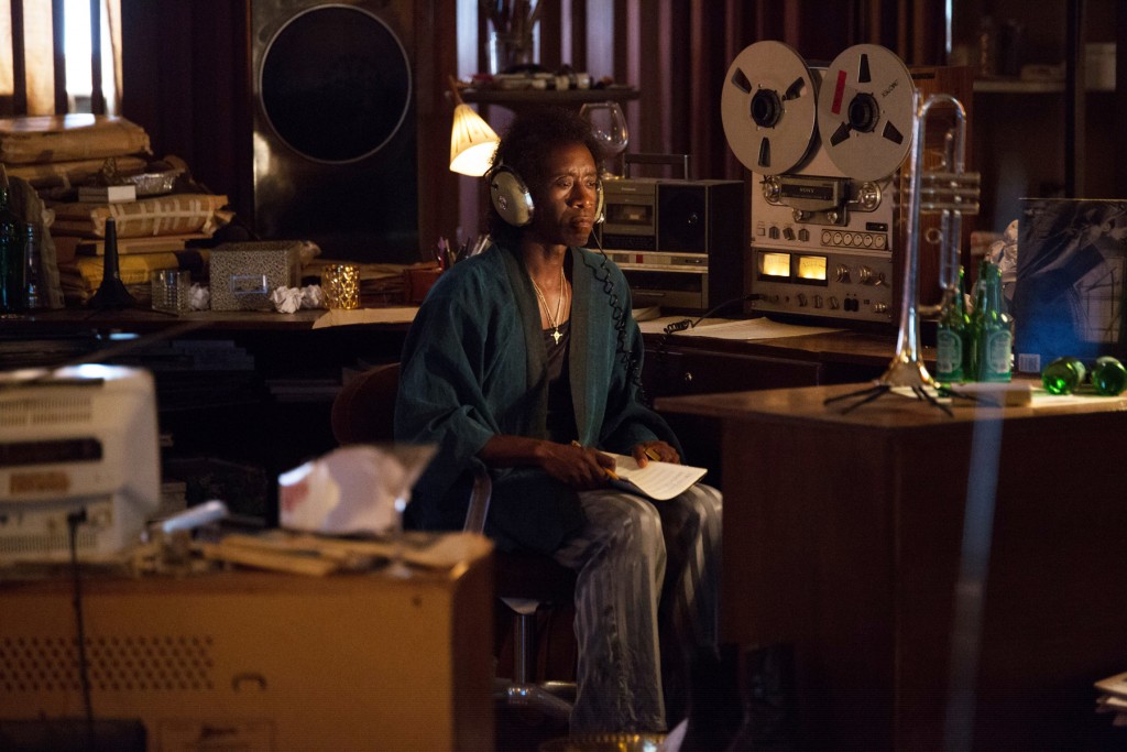 Don Cheadle as Miles Davis Photo by Brian Douglas, Courtesy of Sony Pictures Classics 